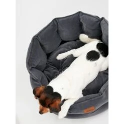Joules Chesterfield Dog Bed - Grey -KONG || Danish Design || Tropiclean Shop I9637395 en 08