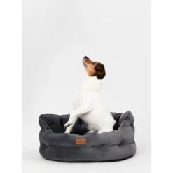 Joules Chesterfield Dog Bed - Grey -KONG || Danish Design || Tropiclean Shop I9637395 en 10