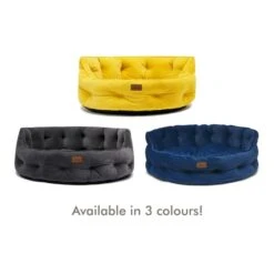 Joules Chesterfield Dog Bed - Yellow -KONG || Danish Design || Tropiclean Shop I9637397 en 15