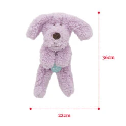 Aromadog Calm Fleece Flattie Dog Toy