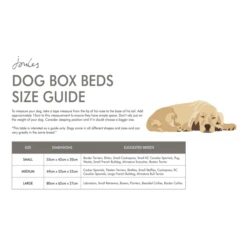 Joules Bee Print Box Dog Bed -KONG || Danish Design || Tropiclean Shop I9637423 en 09