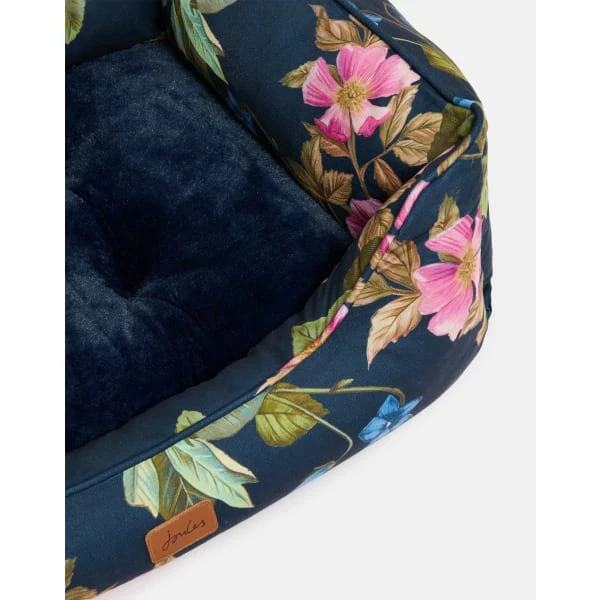 Joules Floral Box Dog Bed 12 Joules Floral Box Dog Bed - Image 10