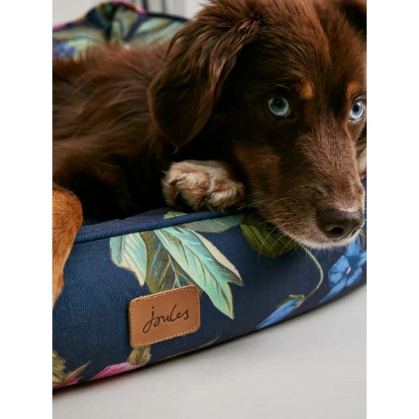Joules Floral Box Dog Bed 3 Joules Floral Box Dog Bed