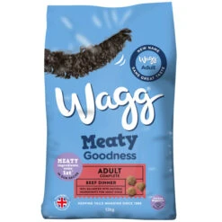 Wagg Meaty Goodness Adult Dry Dog Food - Beef 9 Wagg Meaty Goodness Adult Dry Dog Food - Beef -KONG || Danish Design || Tropiclean Shop I9640303
