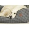 Petface Square Dog Bed - Moss Green