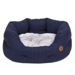 Petface Midnight Tweed Oval Dog Bed -KONG || Danish Design || Tropiclean Shop I9647301