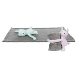 Trixie Junior Bear And Blanket Cuddly Set For Dogs - Grey & Mint -KONG || Danish Design || Tropiclean Shop I9658327 en 04