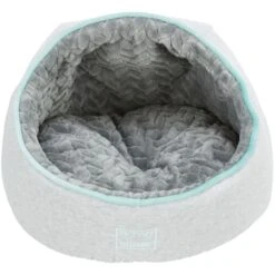 Trixie Junior Cave Dog Bed - Light Grey/Mint -KONG || Danish Design || Tropiclean Shop I9658335