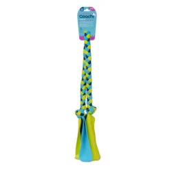 Coachi Tuggi Tug Toy For Dogs - Navy, Lime & Light Blue -KONG || Danish Design || Tropiclean Shop I9659291 en 03