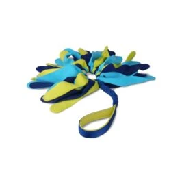 Coachi Tuggi Spider Toy For Dogs - Navy, Lime & Light Blue -KONG || Danish Design || Tropiclean Shop I9659292