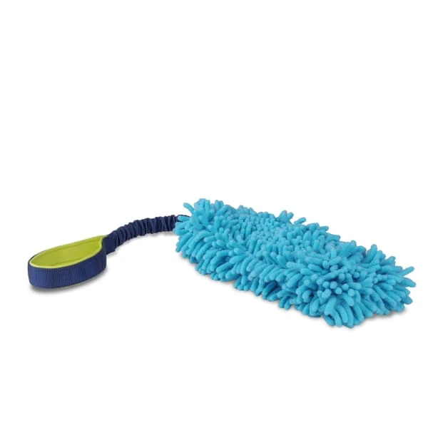 Coachi Tuggi Hide Toy For Dogs - Navy, Lime & Light Blue 6 Coachi Tuggi Hide Toy For Dogs - Navy, Lime & Light Blue - Image 4