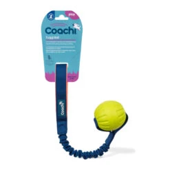 Coachi Tuggi Ball Toy For Dogs - Navy, Coral & Lime -KONG || Danish Design || Tropiclean Shop I9659295