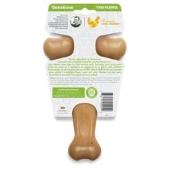 Benebone Wishbone Medium Dog Toy - Chicken