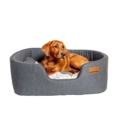 Danish Design Colour Block Steel Lux Slumber Grey Adult Dog Bed 8 Danish Design Colour Block Steel Lux Slumber Grey Adult Dog Bed -KONG || Danish Design || Tropiclean Shop I9682318 en 04