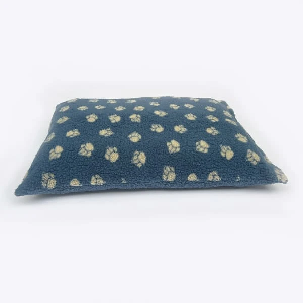 Danish Design Sherpa Fleece Harbour Paw Deep Duvet Blue Adult Dog Bed 6 Danish Design Sherpa Fleece Harbour Paw Deep Duvet Blue Adult Dog Bed - Image 4