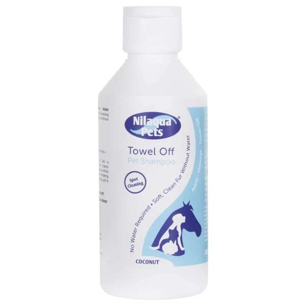 Nilaqua Pets Towel Off Puppy Cat & Dog Shampoo - Coconut 4 Nilaqua Pets Towel Off Puppy Cat & Dog Shampoo - Coconut - Image 2
