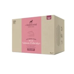 The Innocent Hound Adult & Puppy Air Dried Dog Treat - Wild Salmon Fishcakes -KONG || Danish Design || Tropiclean Shop I9685318