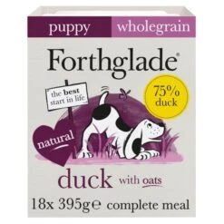Forthglade Complete Meal Wholegrain Puppy Wet Dog Food - Duck With Oats & Vegetables -KONG || Danish Design || Tropiclean Shop I9687279 en 02